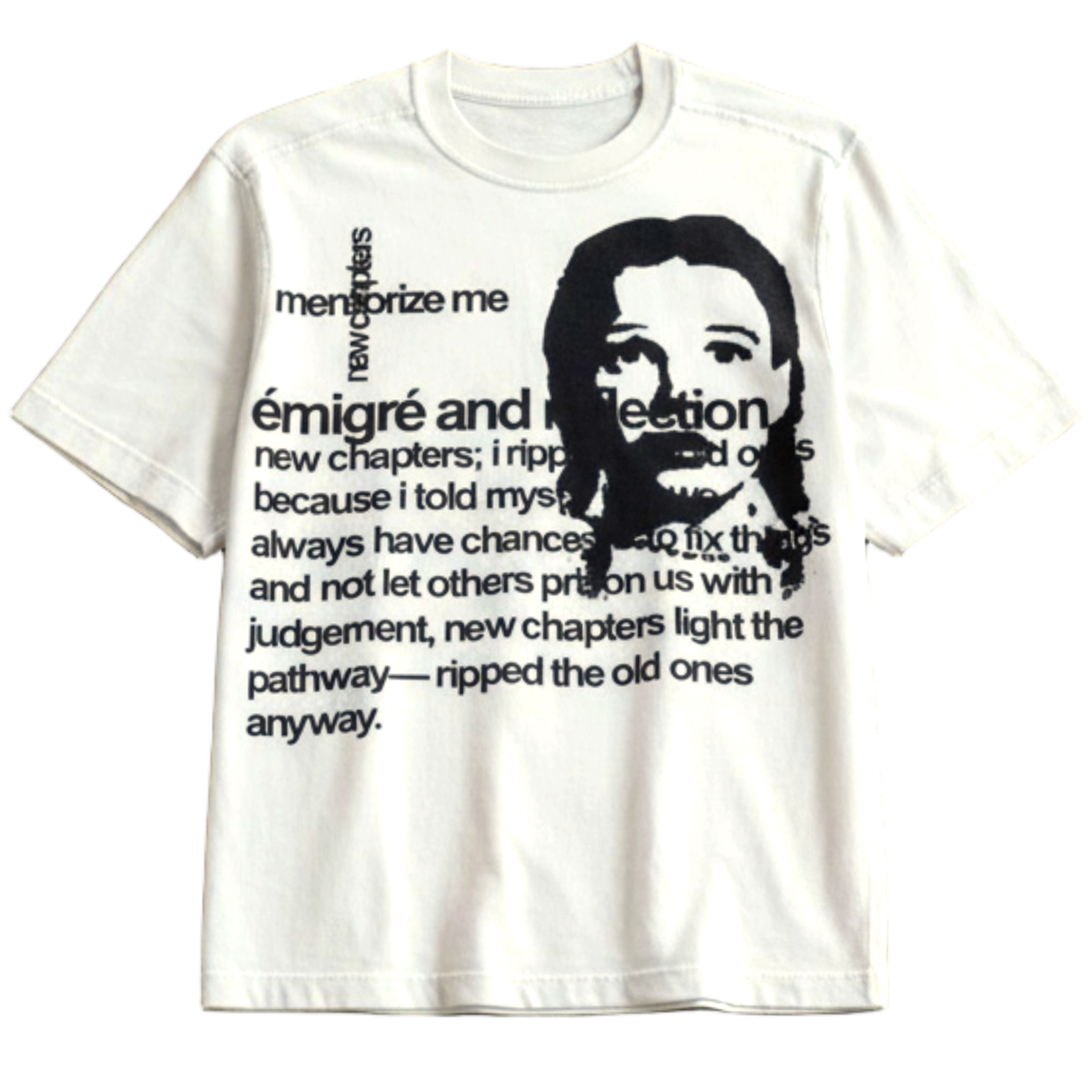 “emigre” tee